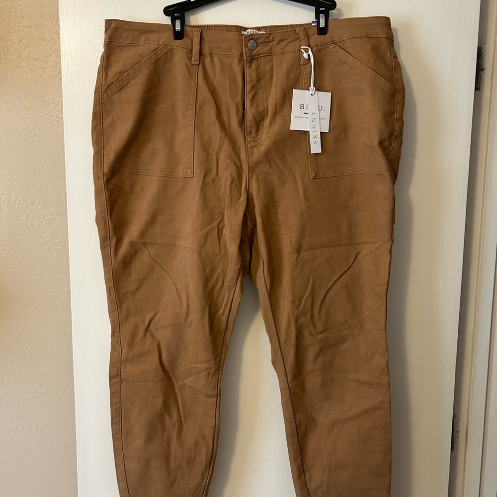 Women's Tan Capris by Blank NYC